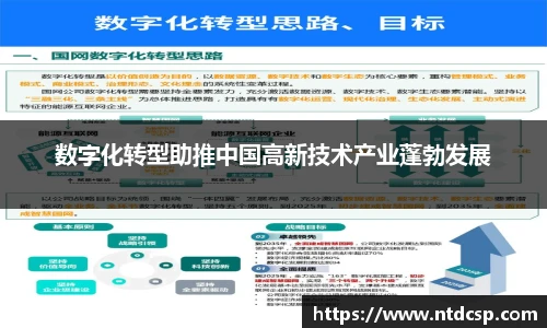 数字化转型助推中国高新技术产业蓬勃发展
